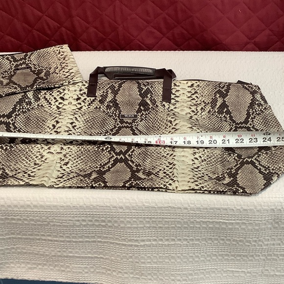 Tumi Snakeskin Print Tote
